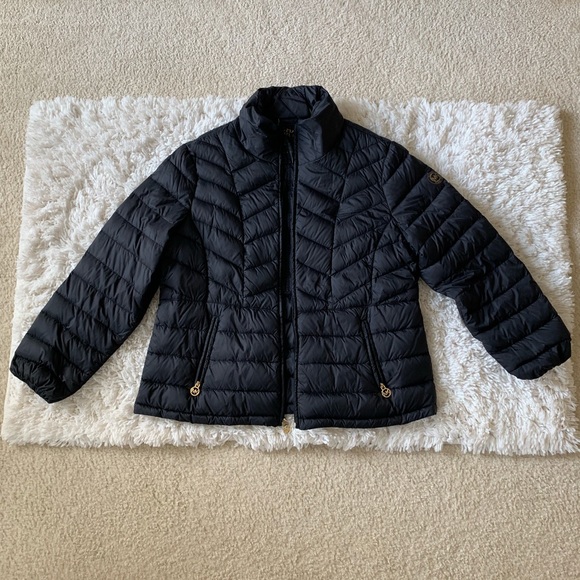Michael Kors Jackets & Blazers - Michael Kors Packable Black Puffer Insulated XXL